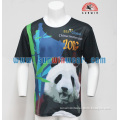 Custom Animal Design Full Printed T-shirts Cheap Price Mens Workout Tee Shirt